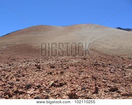 Lava fields on Tenerife
