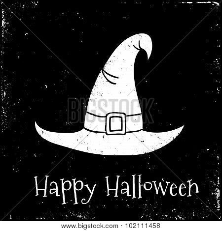 Happy Halloween Typographical Background