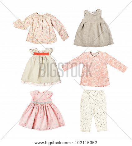 Set Of Different Children's Clothes