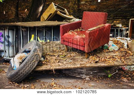 Garbage Left On The Street