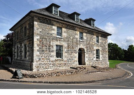 The Stone Store in the Kerikeri Basin area in North Island New Zealand. The Stone Store is the oldest stone building in New Zealand dating back to 1836.
