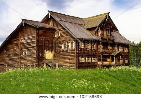 Peasant House, Kizhi Island, Russia