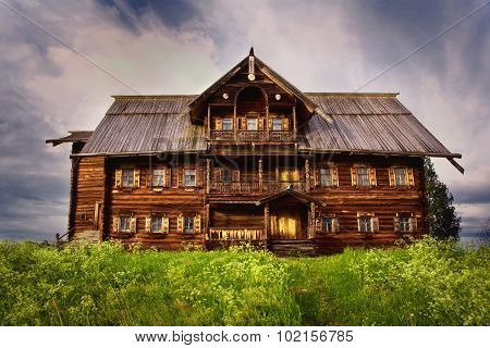 Peasant House, Kizhi Island, Russia