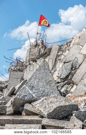 Memorial Complex On The Top Of The Saur-graves