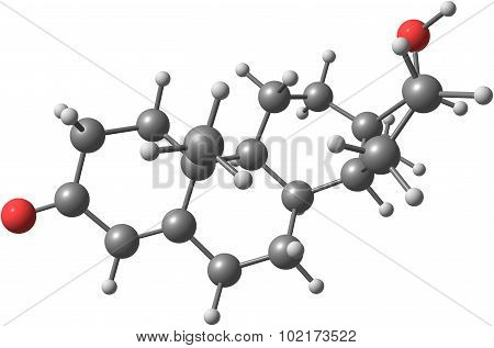 Molecule Of Testosterone