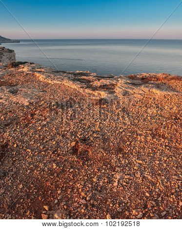 Sunrise At Majjistral Point in Malta