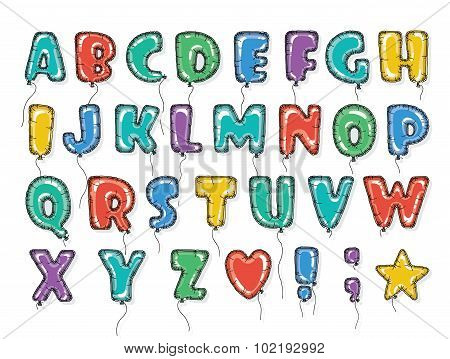 Balloons Abc Bright
