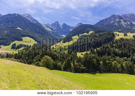 View On The Alps, Switzerland