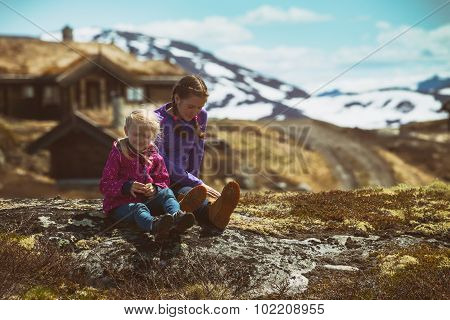 Girl Hiker In Tyin