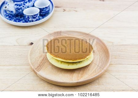 Dorayaki Japanese Snack.