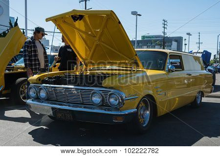 Mercury Comet Station Wagon On Display