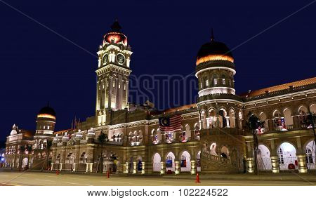 Bangunan Sultan Abdul Samad at Kuala Lumpur, Malaysia