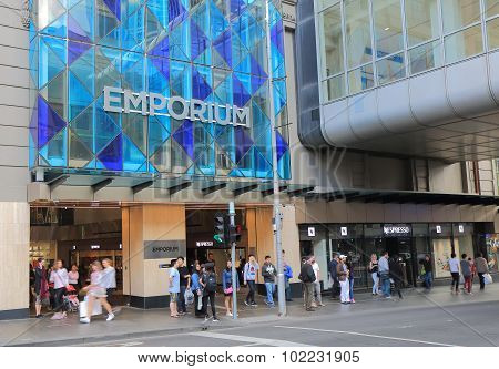Emporium Melbourne shopping Australia