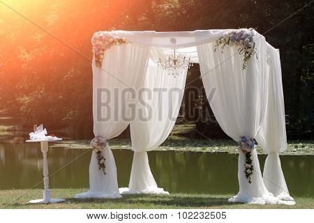 Wedding White Pavilion