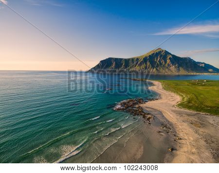 Beach In Flakstad