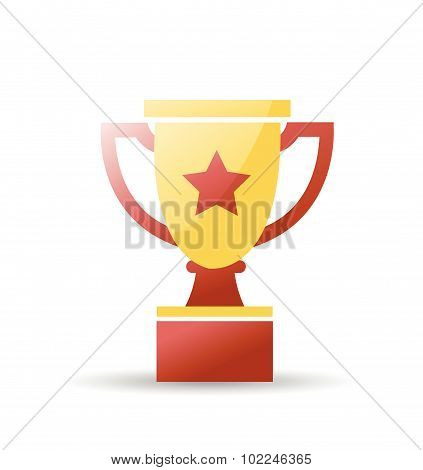 vector champions cup icon