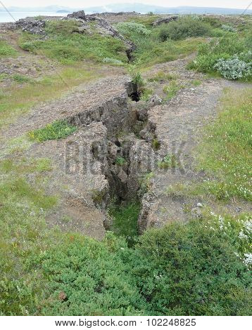 Rock Formation In Iceland