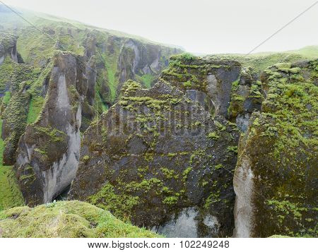 Rock Formation In Iceland