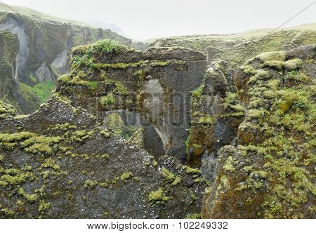 Rock Formation In Iceland