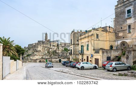 Ancient Town Of Matera, Basilicata, Italy