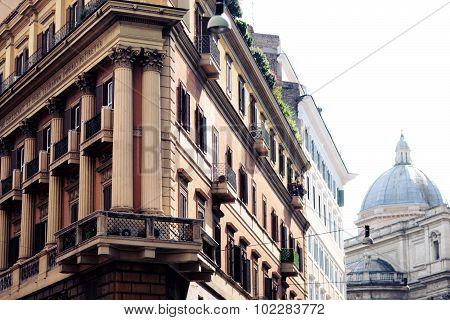 Side View Of Building