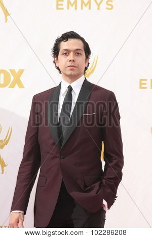LOS ANGELES - SEP 20:  Geoffrey Arend at the Primetime Emmy Awards Arrivals at the Microsoft Theater on September 20, 2015 in Los Angeles, CA