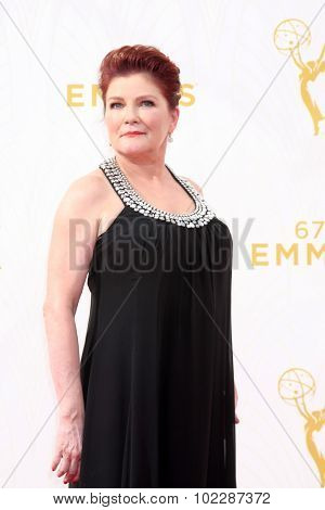 LOS ANGELES - SEP 20:  Kate Mulgrew at the Primetime Emmy Awards Arrivals at the Microsoft Theater on September 20, 2015 in Los Angeles, CA