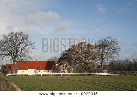 Ferme jaune