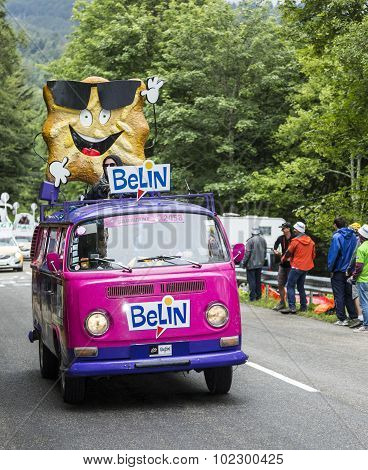 Belin Vehicle In Vosges Mountains - Tour De France 2014