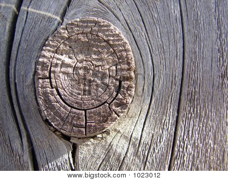 Knot Loch in einer Scheune board.weathered anmutige perfekt.