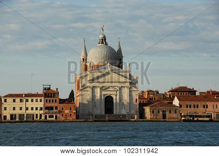 Redentore Basilica at dawn