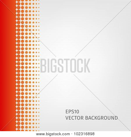 Abstract Vector Halftone Background