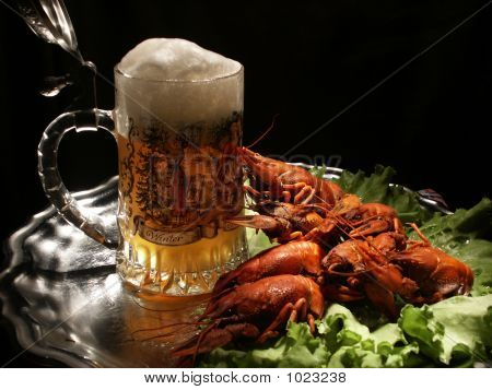 Bier und Langusten