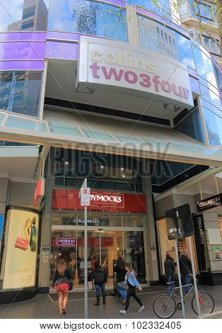 Melbourne shopping mall Australia