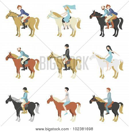 Horse riding lessons.