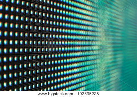 Teal Colored Led Smd Screen