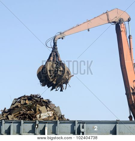 Scrap Metal Pile