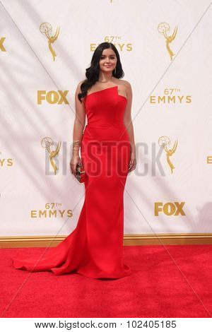 LOS ANGELES - SEP 20:  Ariel Winter at the Primetime Emmy Awards Arrivals at the Microsoft Theater on September 20, 2015 in Los Angeles, CA