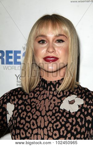 LOS ANGELES - SEP 21:  Becca Tobin at the The Human Rights Hero Awards at the Beso on September 21, 2015 in Los Angeles, CA