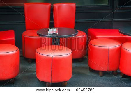 Chairs In Cafe
