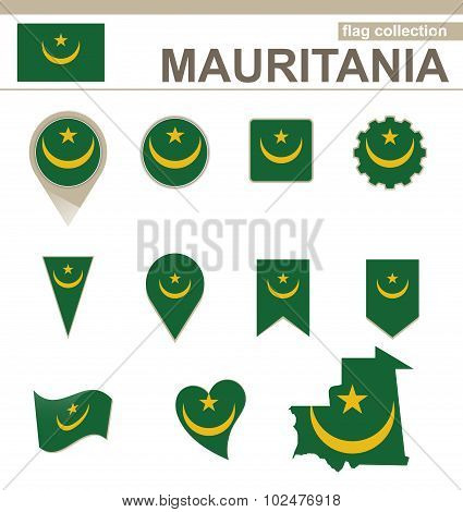 Mauritania Flag Collection