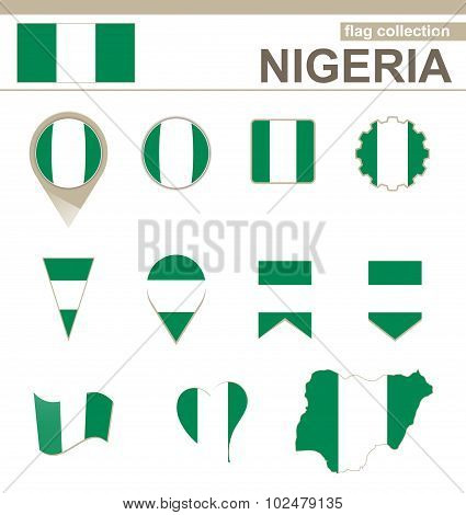 Nigeria Flag Collection