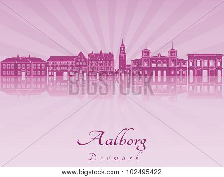 Aalborg Skyline In Purple Radiant Orchid