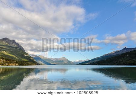 Lago Roca in Ushuaia, Argentina