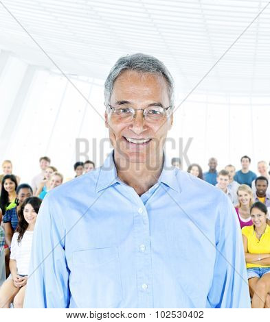 Teacher Students Diversity Learning Education Knowledge Happiness Concept