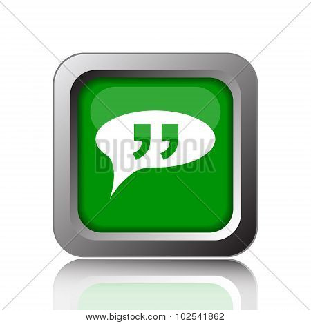 Double Quotes Icon
