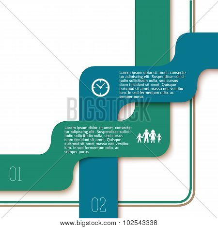 Infographics-tape-strips-style-white-background-time