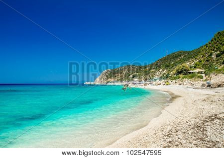 Kathisma Beach, Lefkada Island, Greece.
