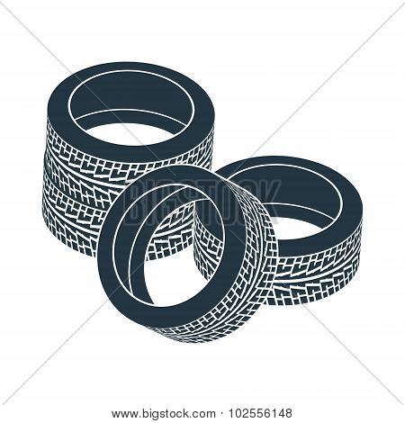 rubber wheel tire rim drive car