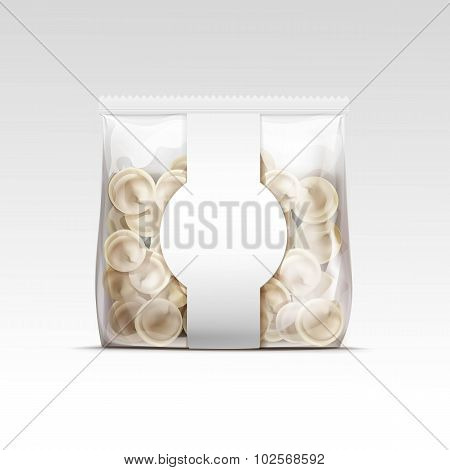Pelmeni Meat Dumplings Ravioli Packaging